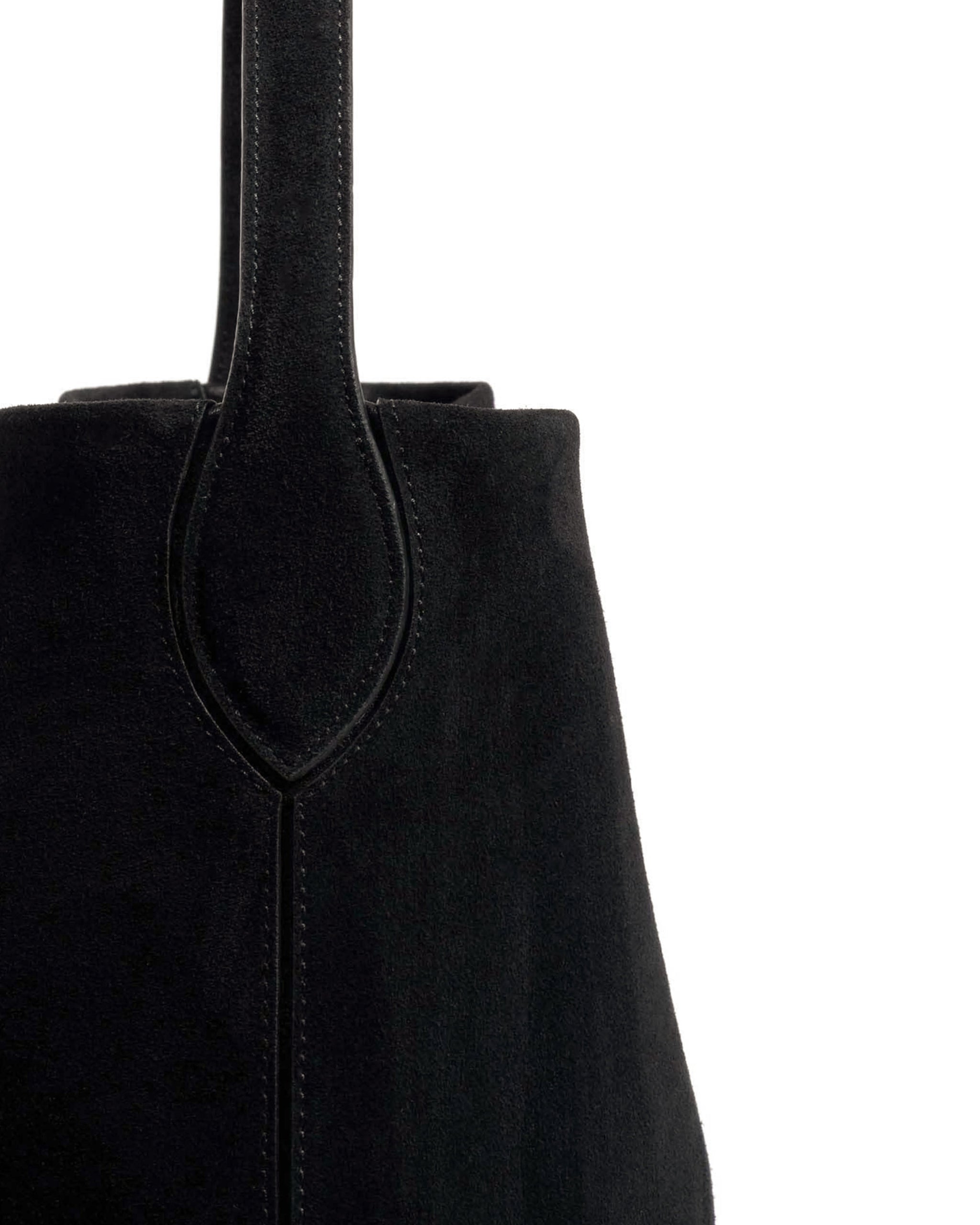 Versa everyday bag Calf suede Black - Anonymous Copenhagen Bags
