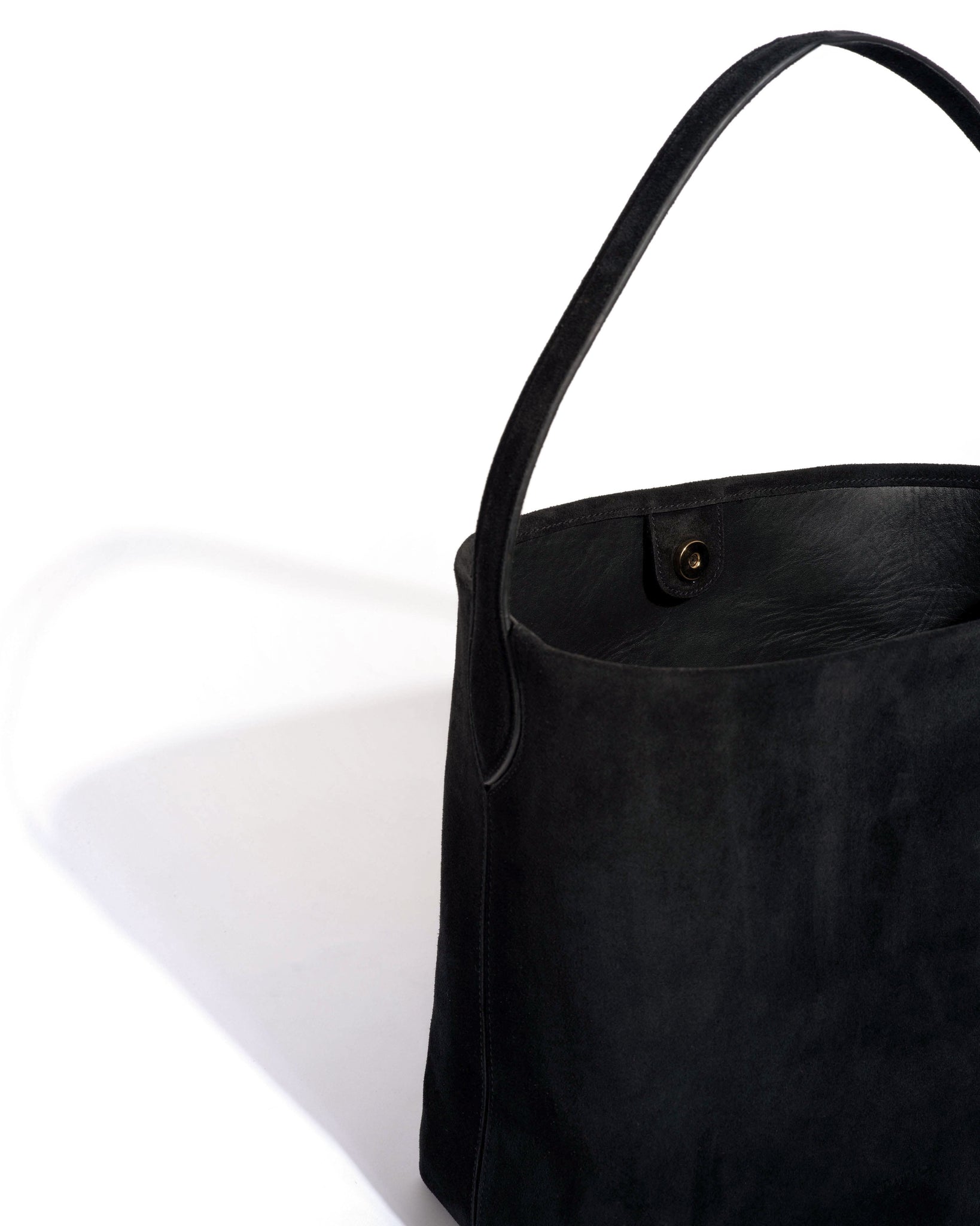 Versa everyday bag Calf suede Black - Anonymous Copenhagen Bags