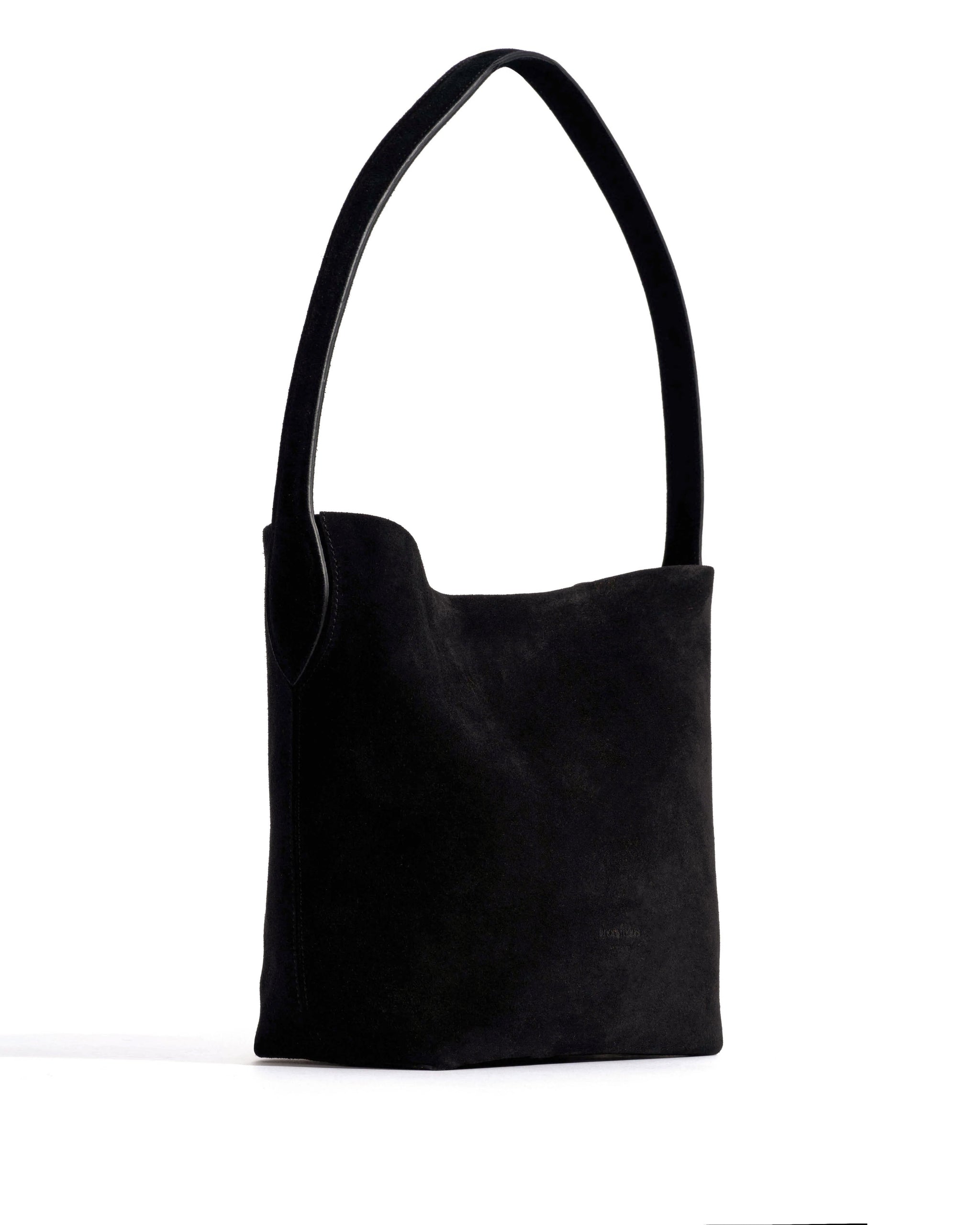 Versa petite bag Calf suede Black - Anonymous Copenhagen