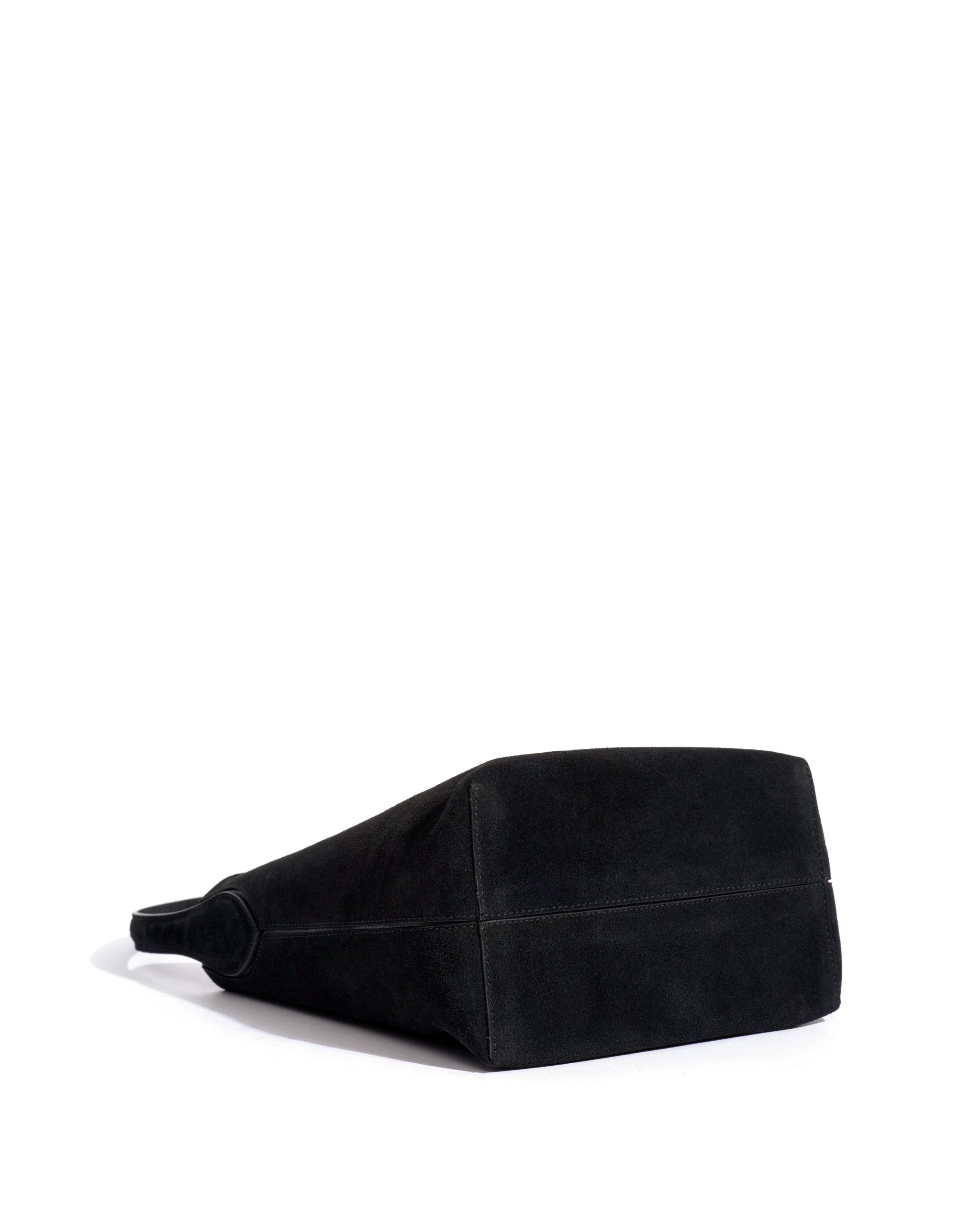 Versa petite bag Calf suede Black - Anonymous Copenhagen
