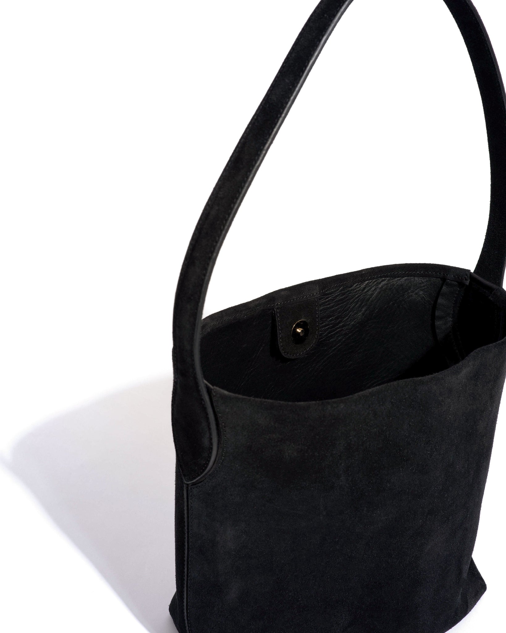 Versa petite bag Calf suede Black - Anonymous Copenhagen