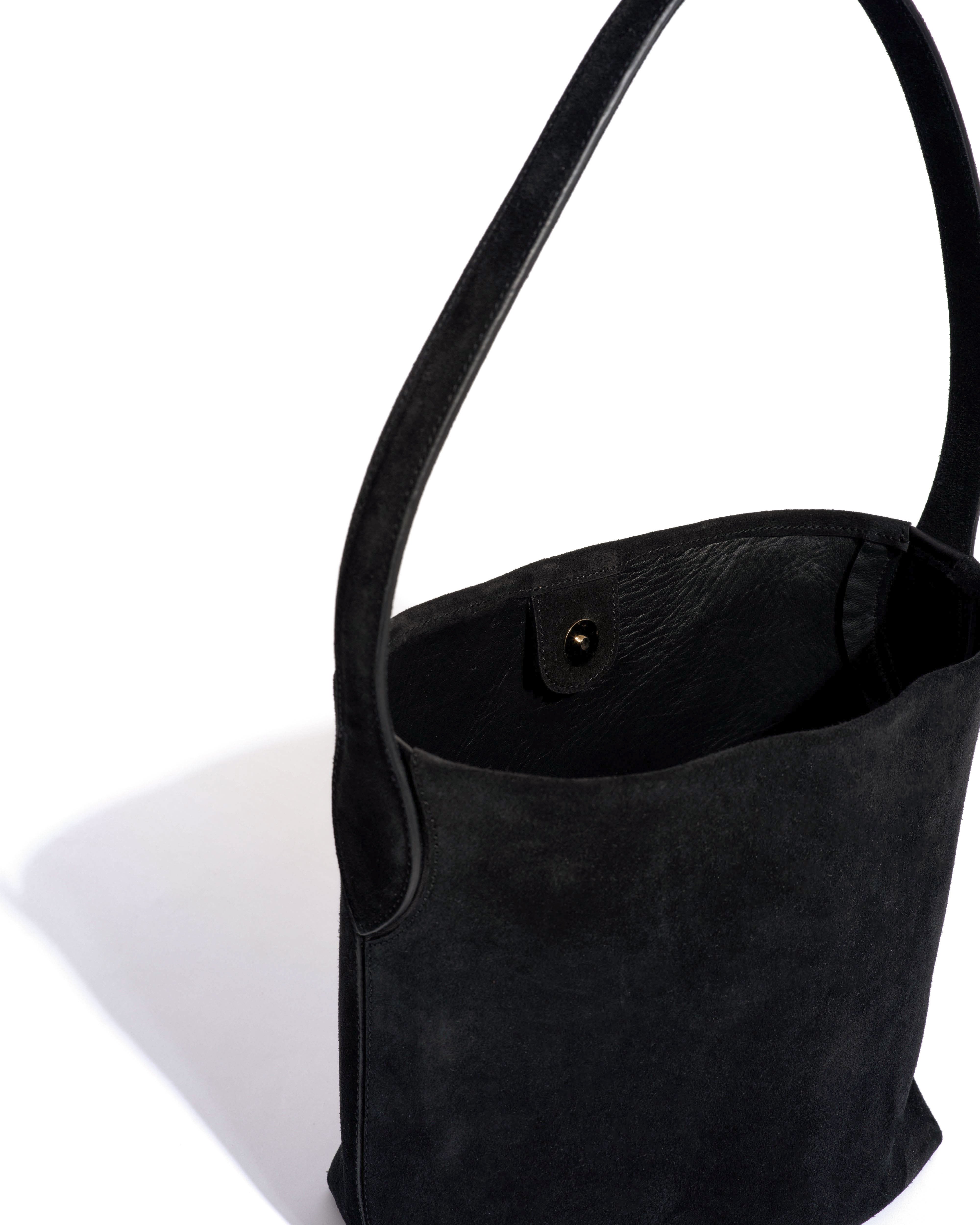 Versa petite bag Calf suede Black