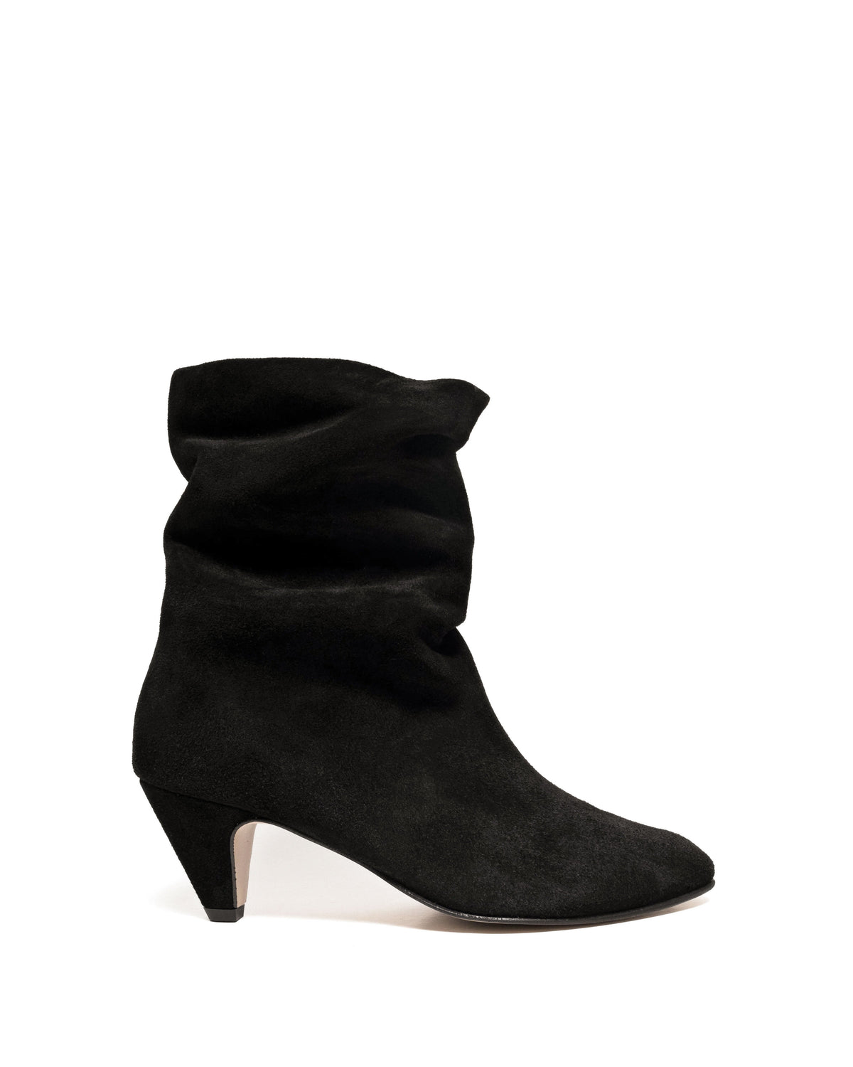Vully 50 stiletto Calf suede Black