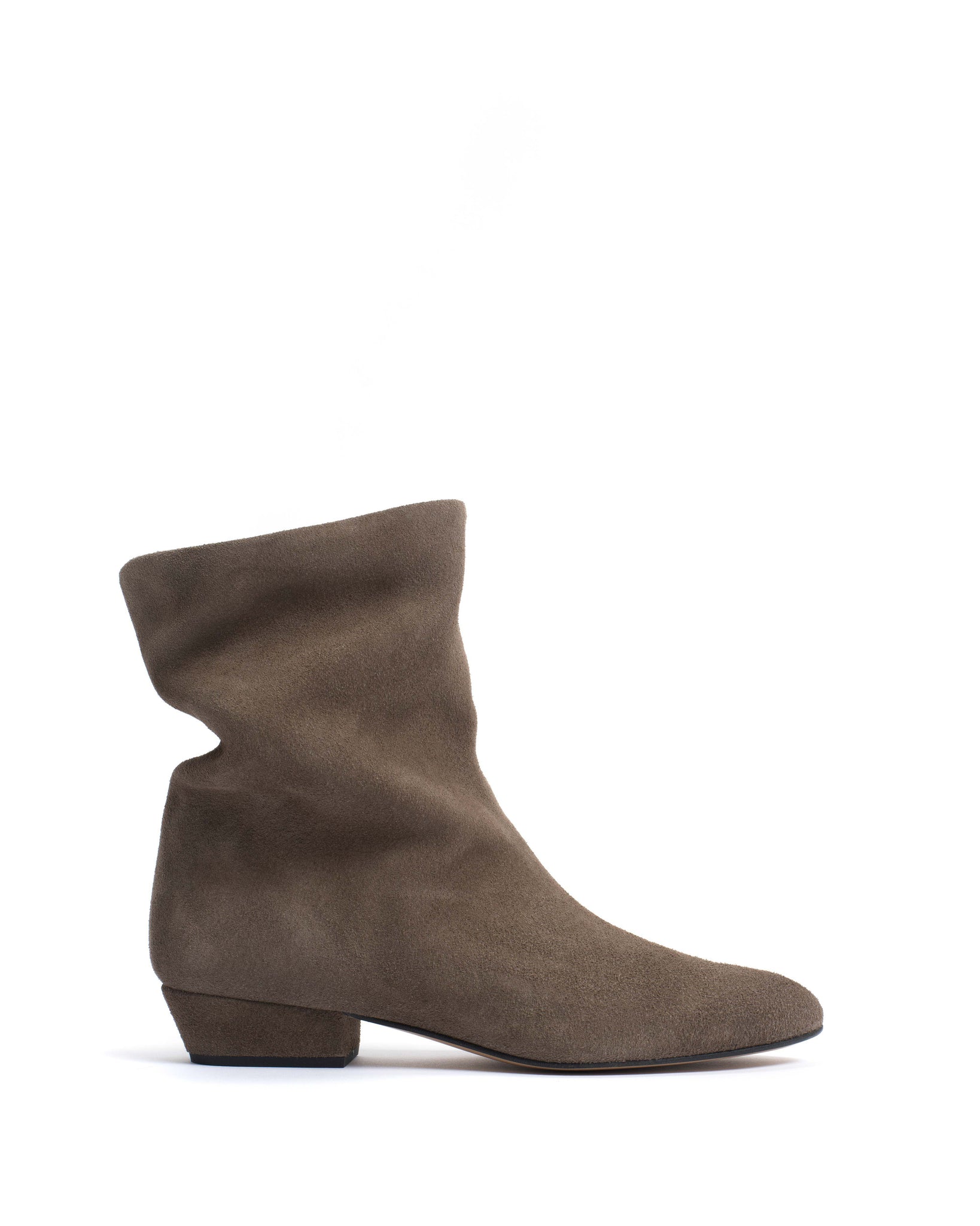 Vully 20 Calf suede Stone grey - Anonymous Copenhagen