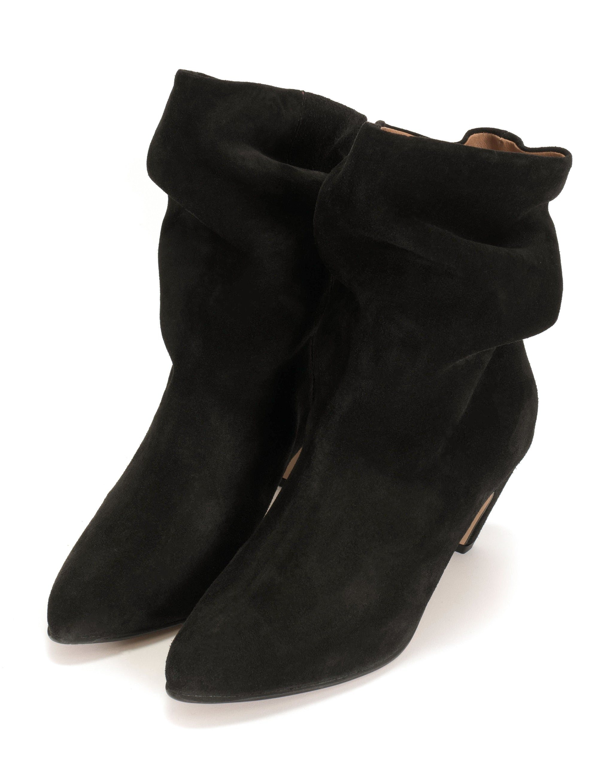 Vully 50 Stiletto Calf suede Black - Anonymous Copenhagen