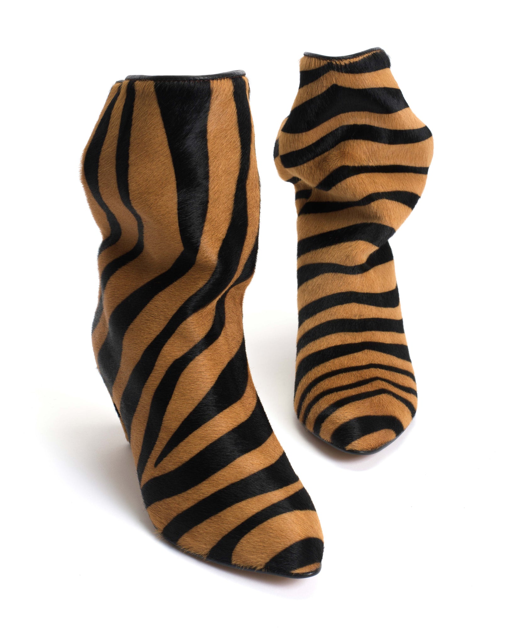Vully 50 stiletto Calf hair Tiger - Anonymous Copenhagen