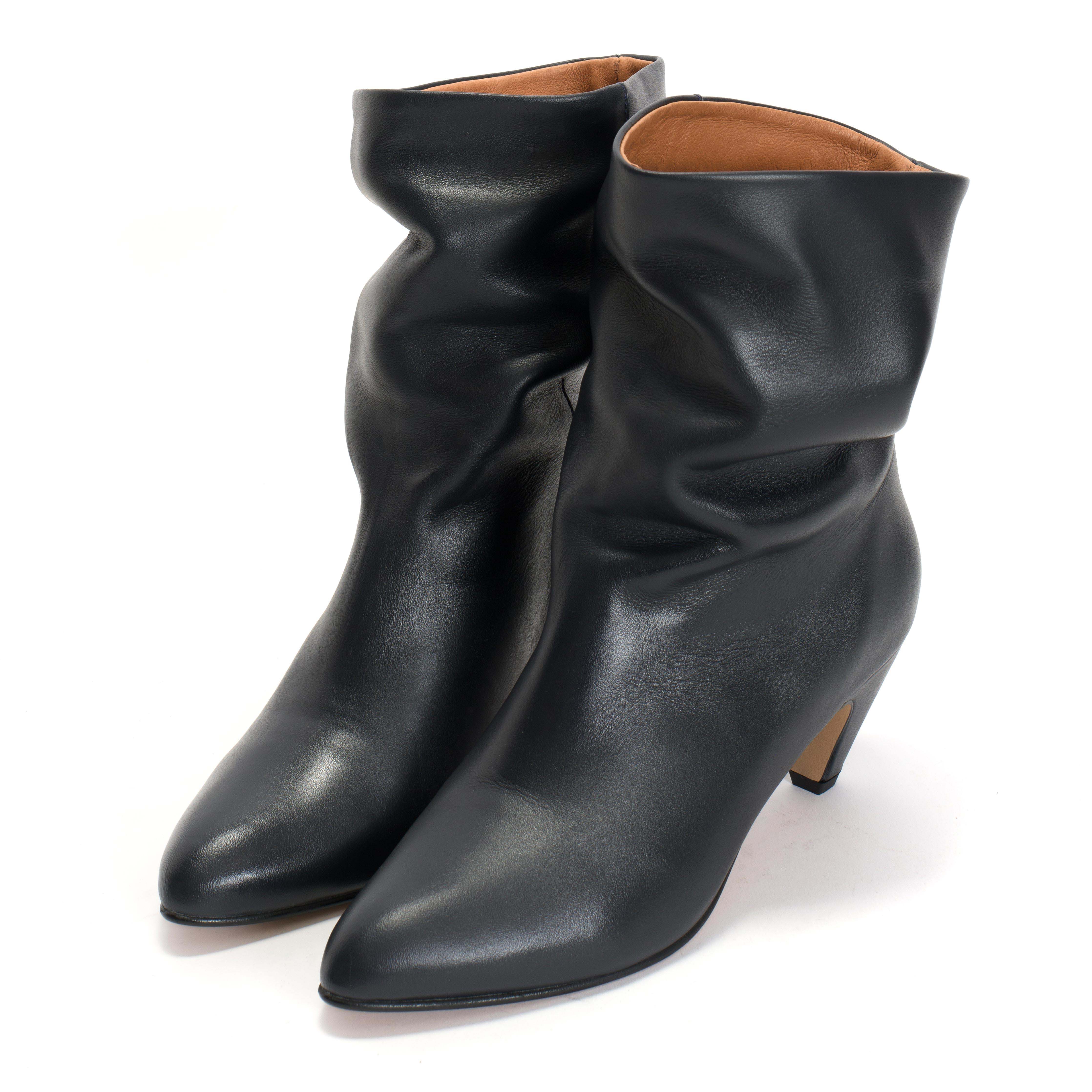 Vully 50 stiletto Soft calf Dark blue