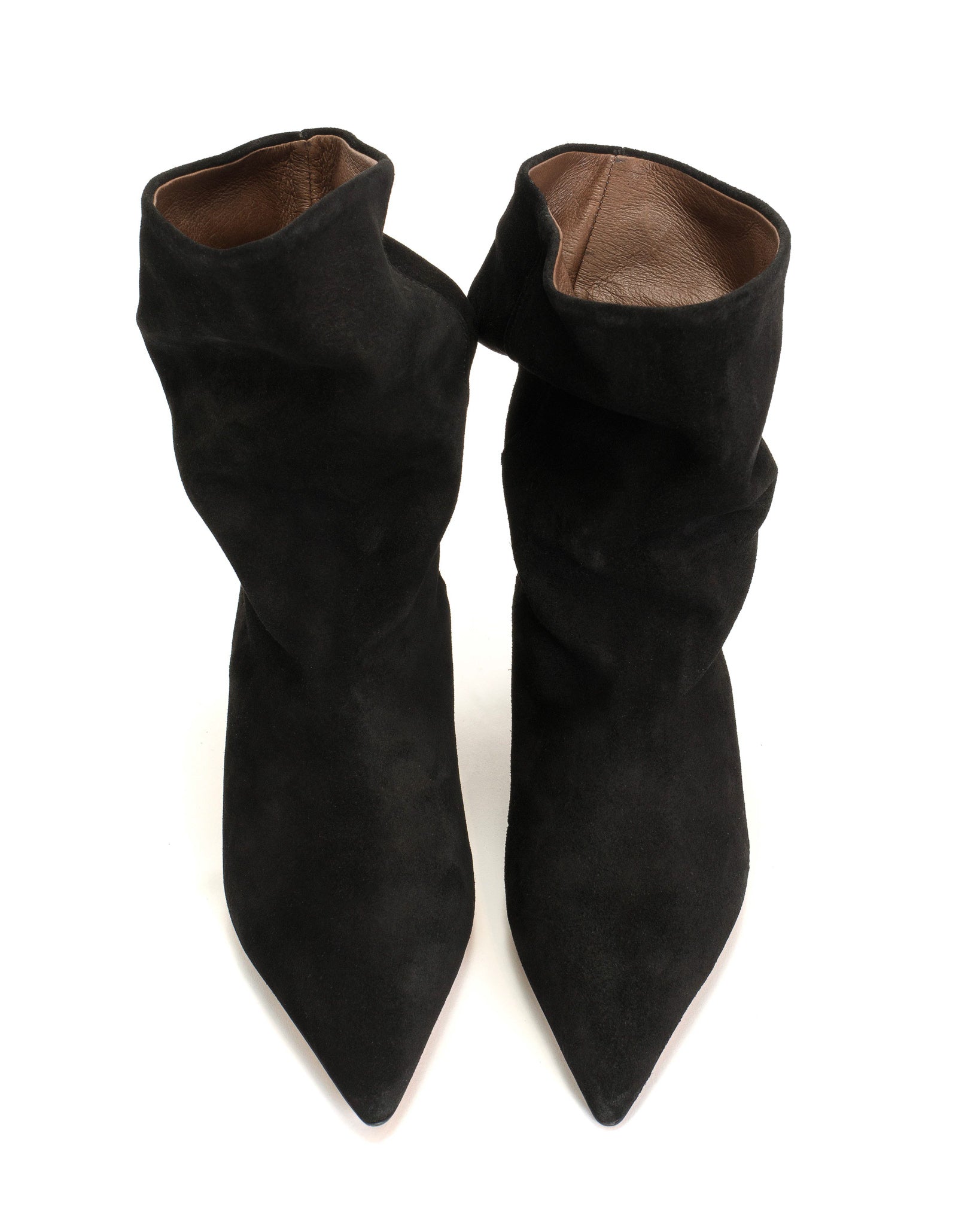 Vully 55 pin Calf suede Black
