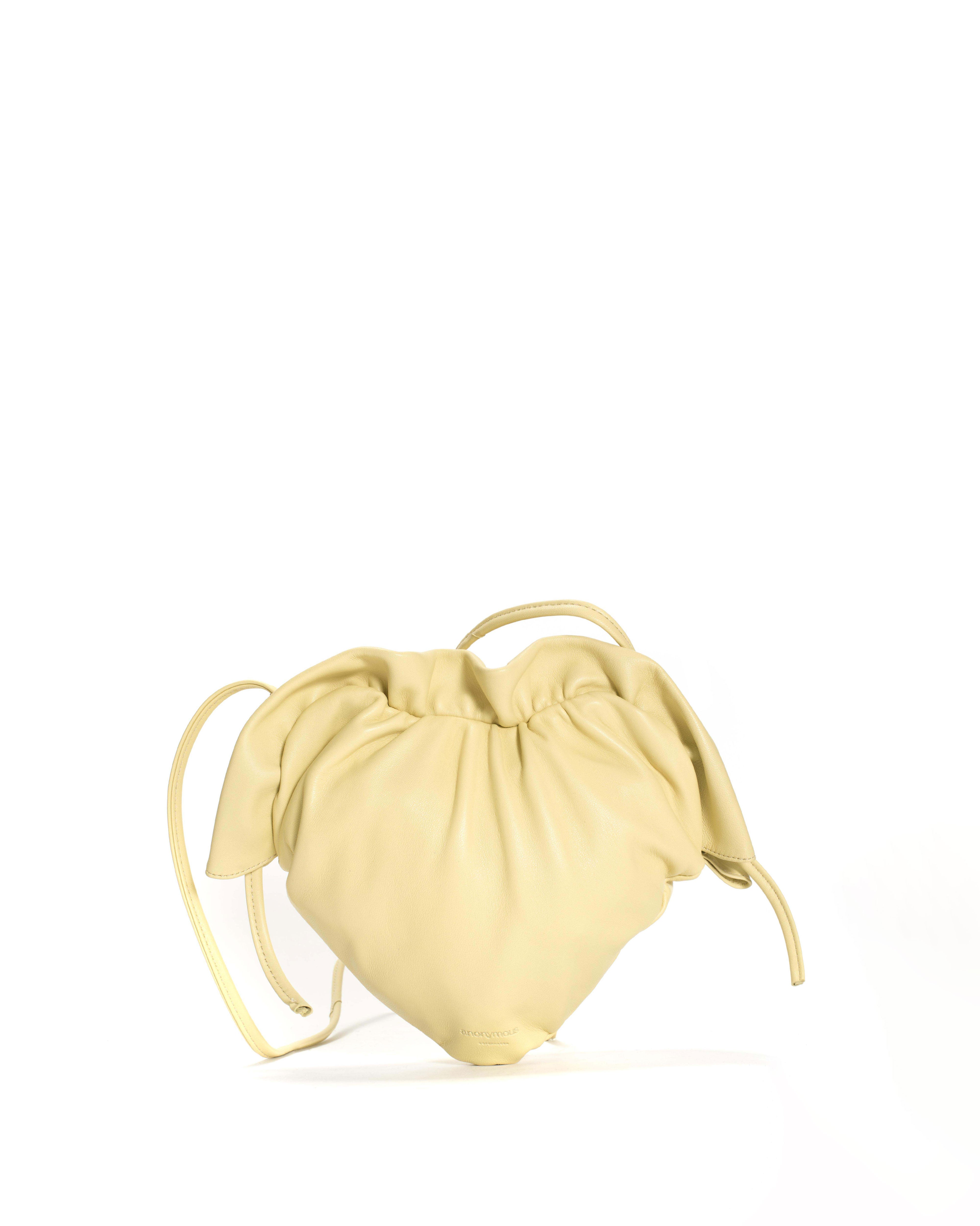 Zally heart bag Silky lamb Pineapple ice