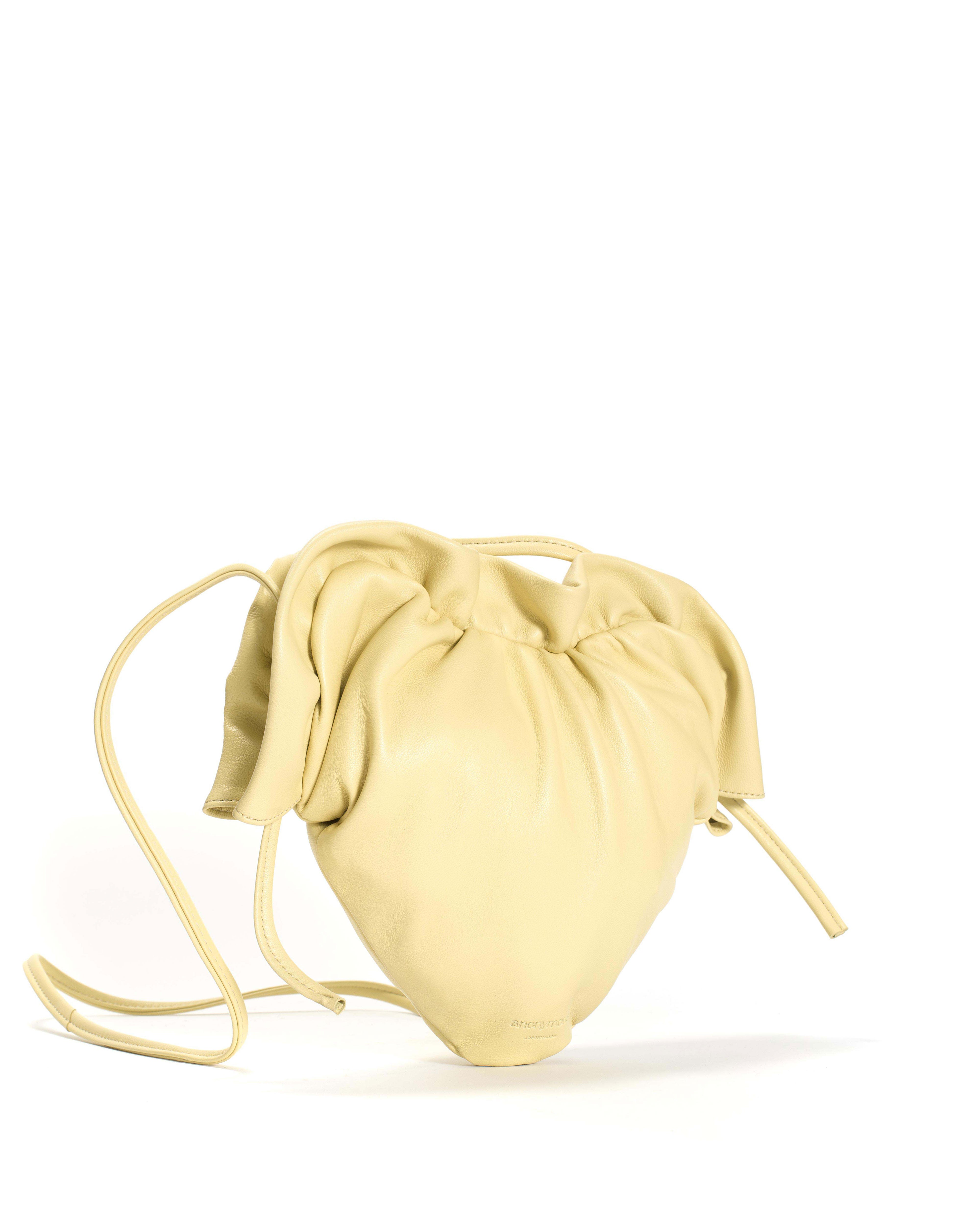 Zally heart bag Silky lamb Pineapple ice