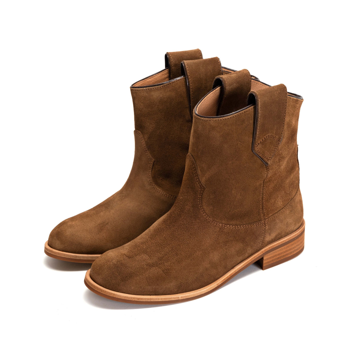 Monja Calf suede Cinnamon