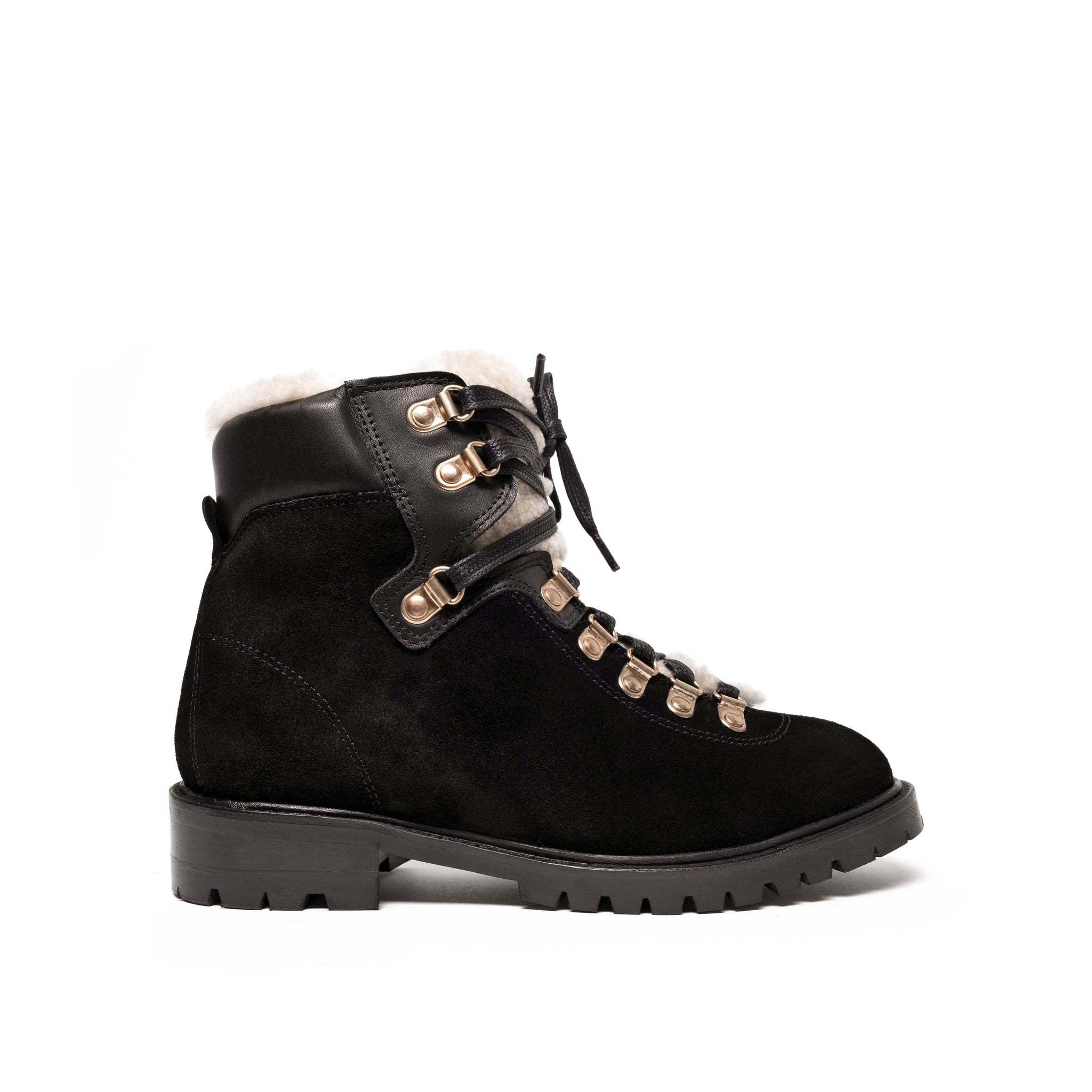 Teddi Calf suede Black - Anonymous Copenhagen