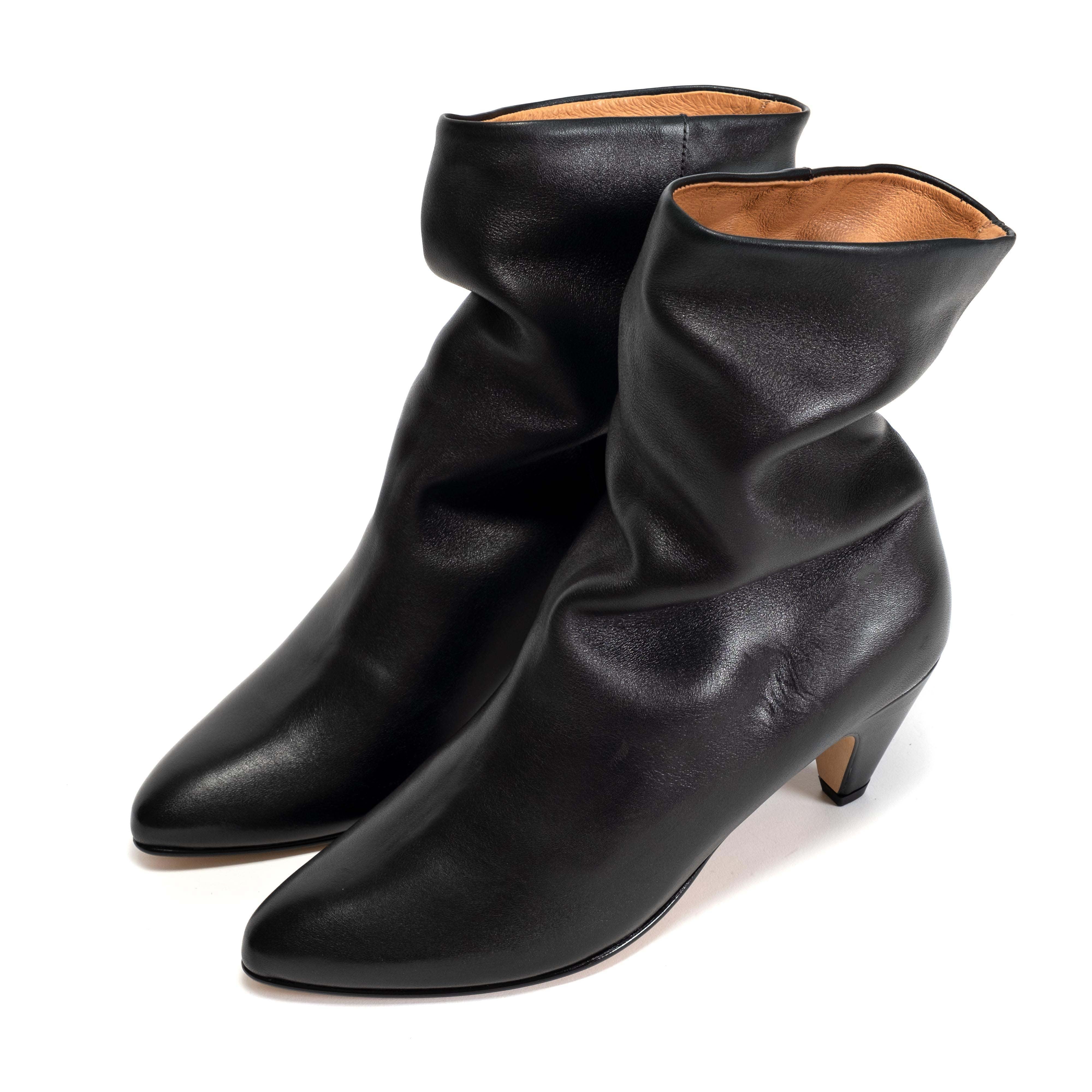 Vully 50 stiletto Soft calf Black