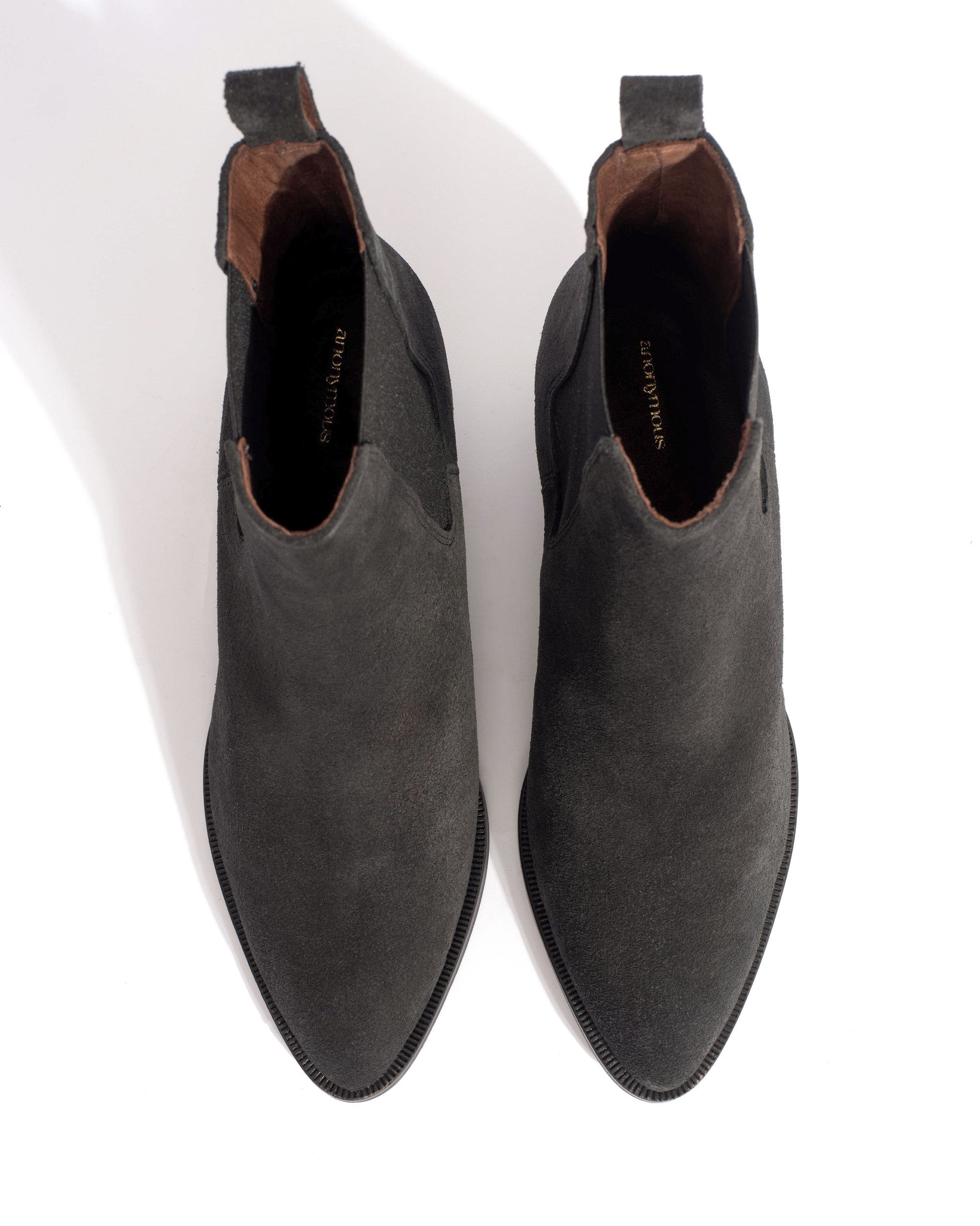 Faith Calf suede Off black - Anonymous Copenhagen
