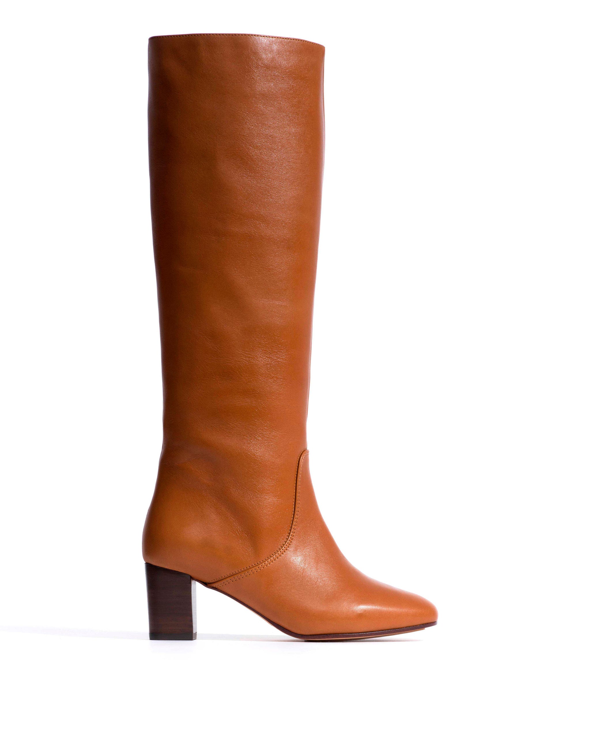 Henriette Vegetal soft calf Cinnamon - Anonymous Copenhagen High shaft boots