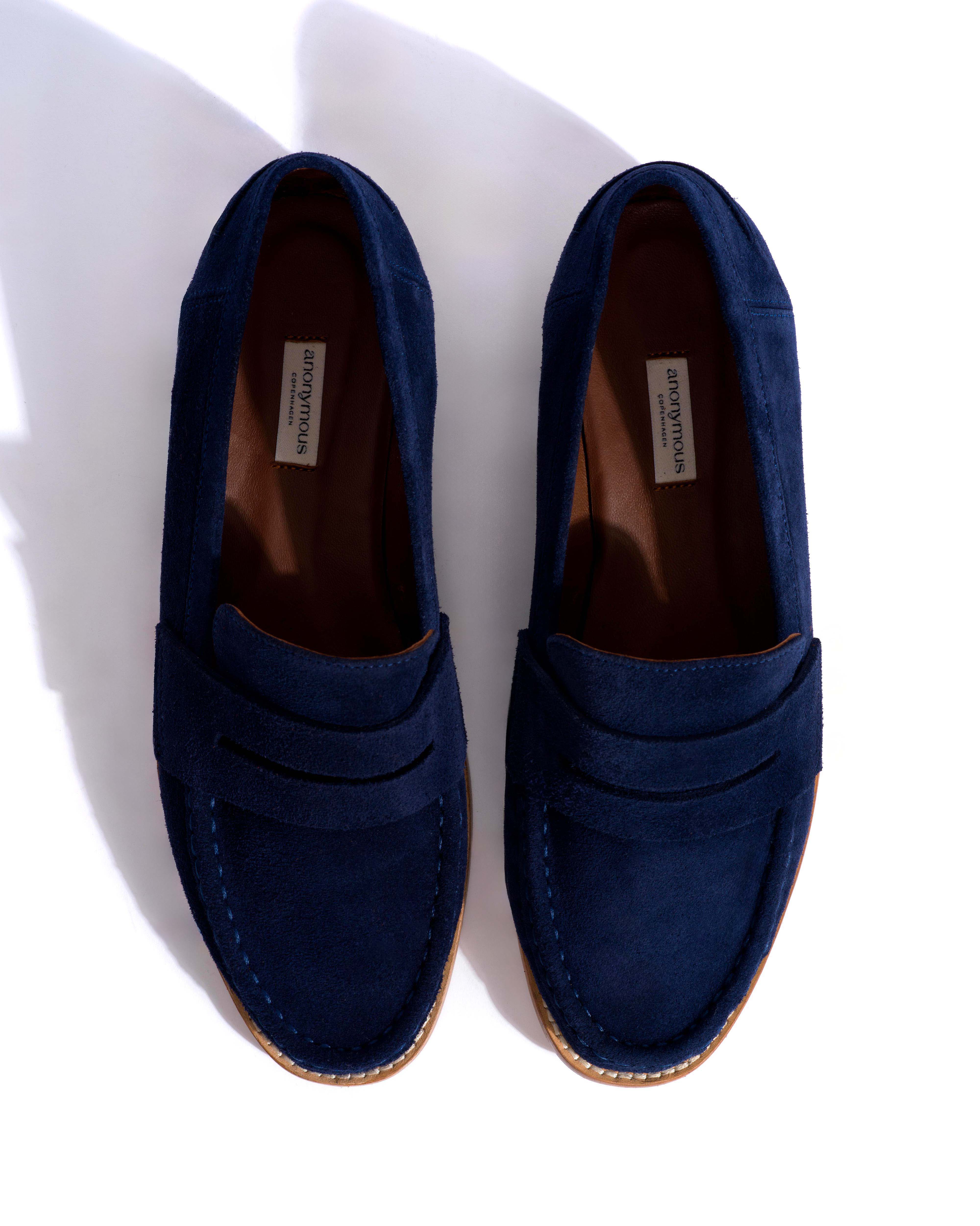 Jesha Calf suede Ink blue