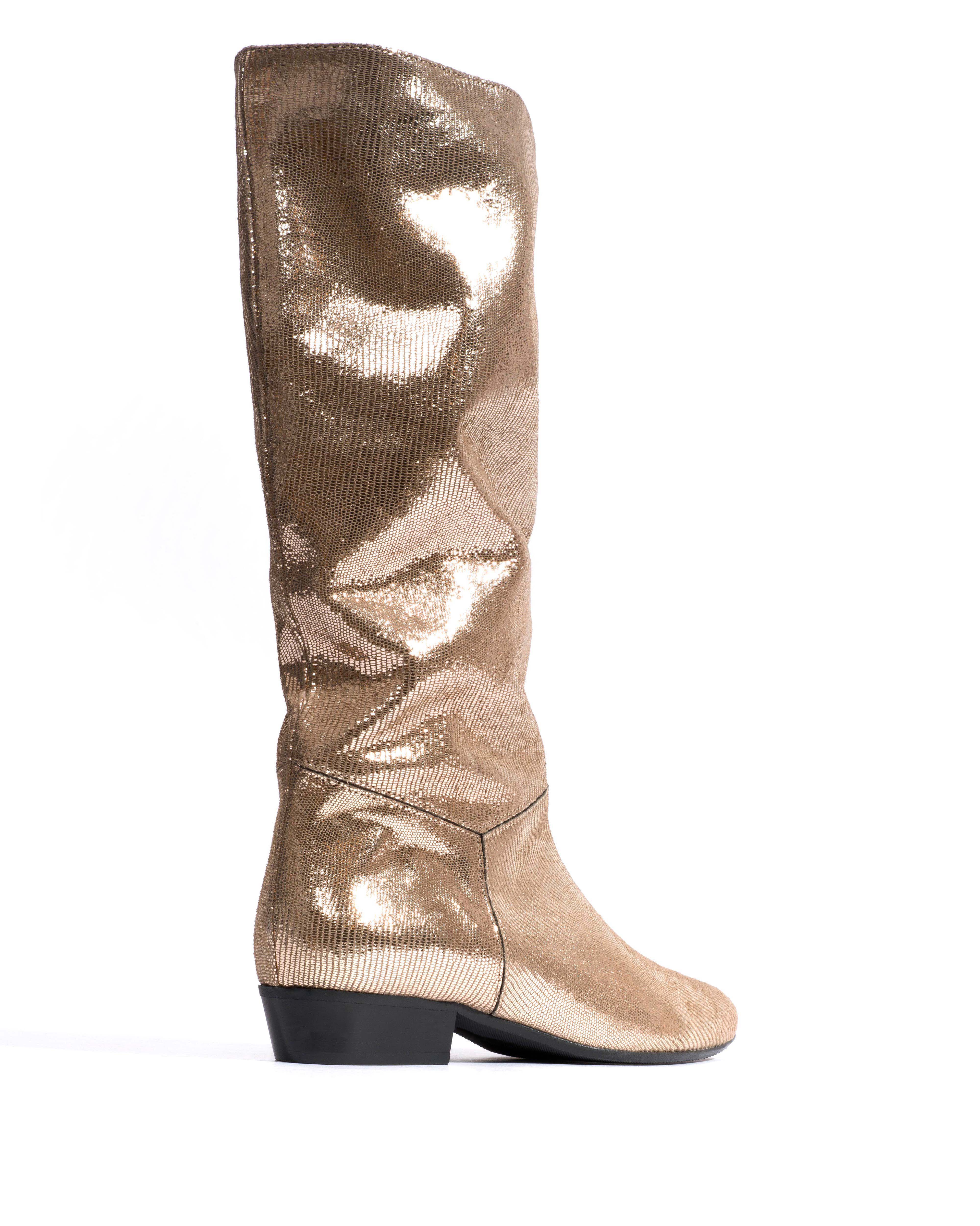 Jasmina 20 Lizard metallic goat Vintage champagne