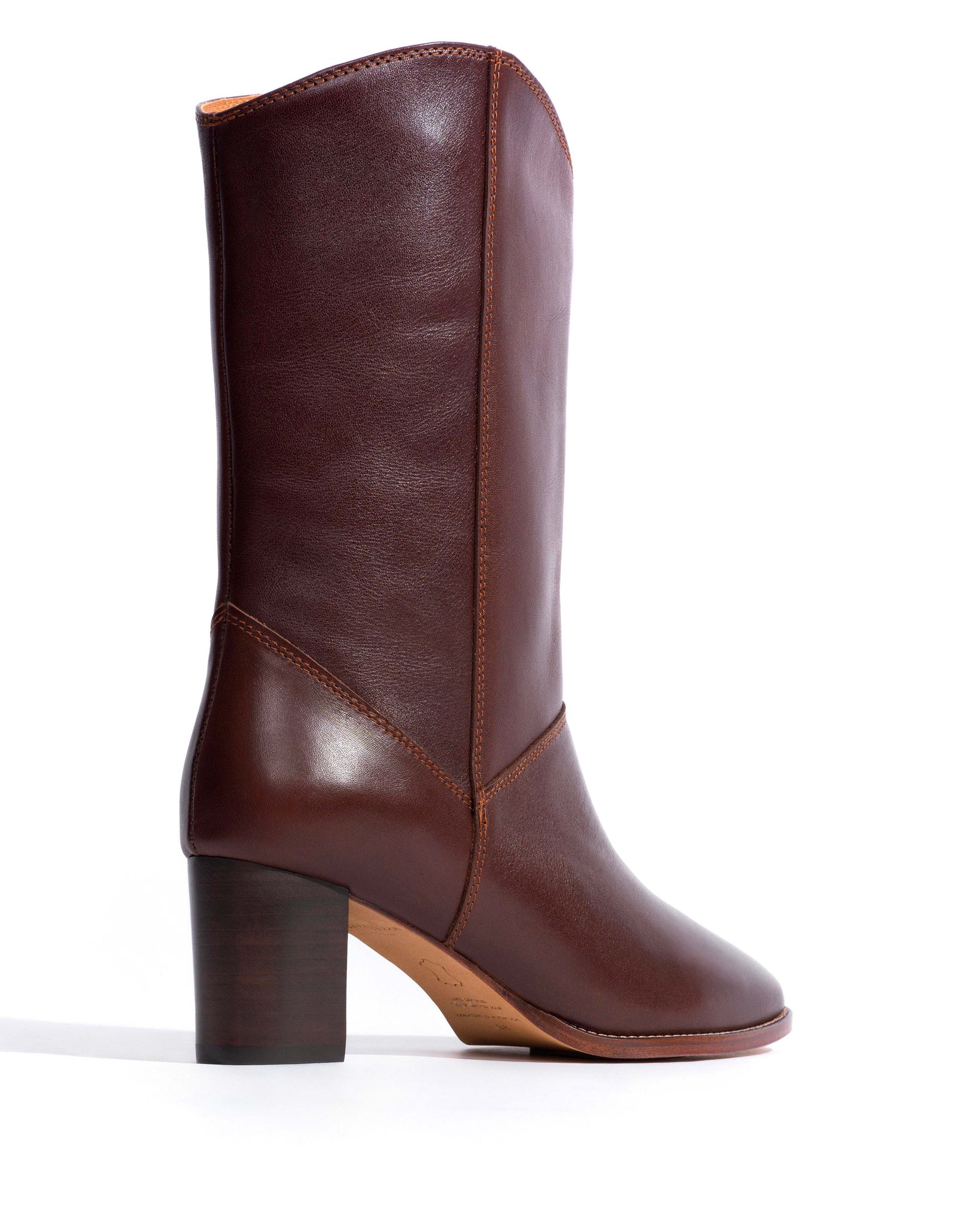 Hirah 55 Vegetal soft calf Coffee brown
