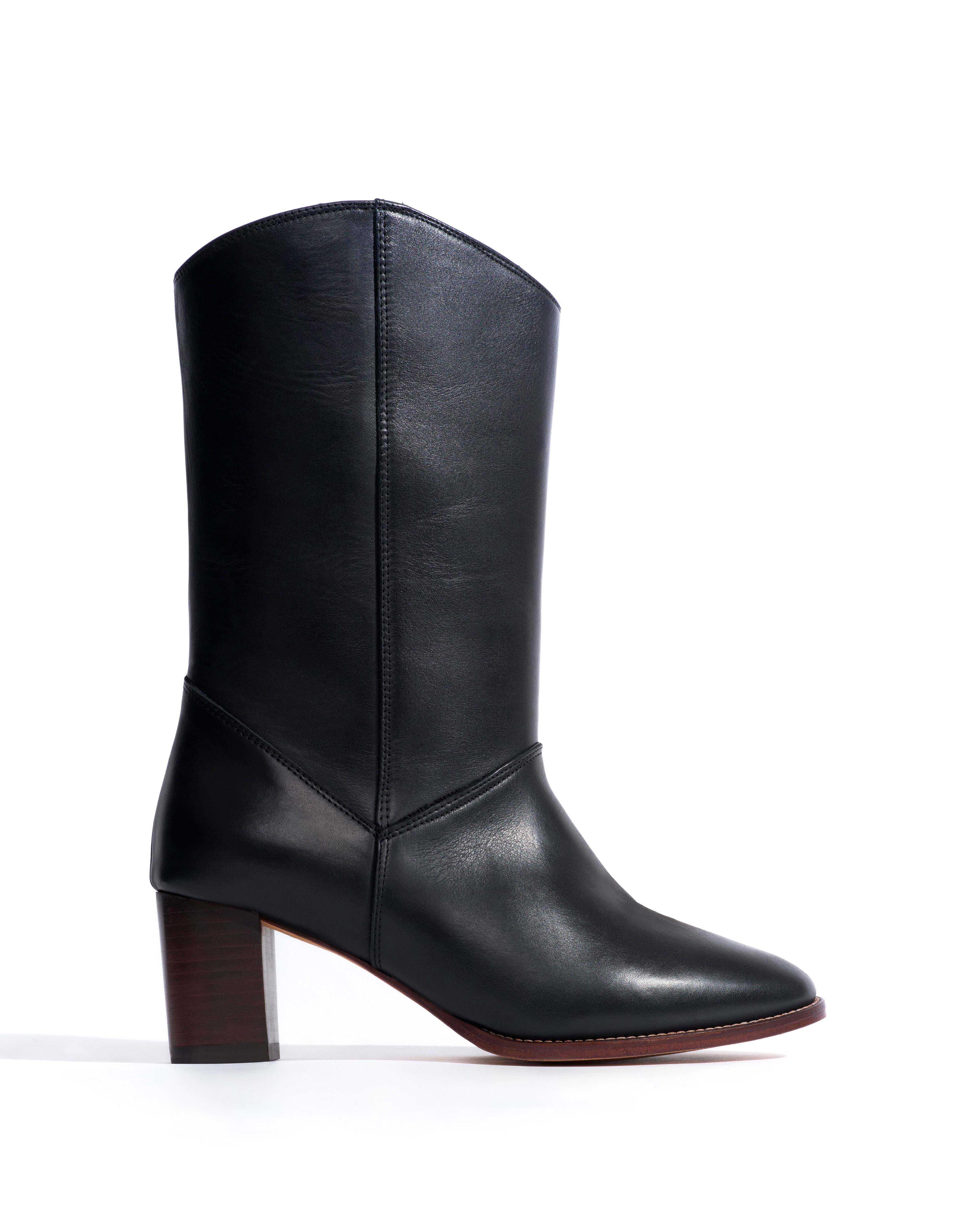 Hirah 55 Soft calf Black