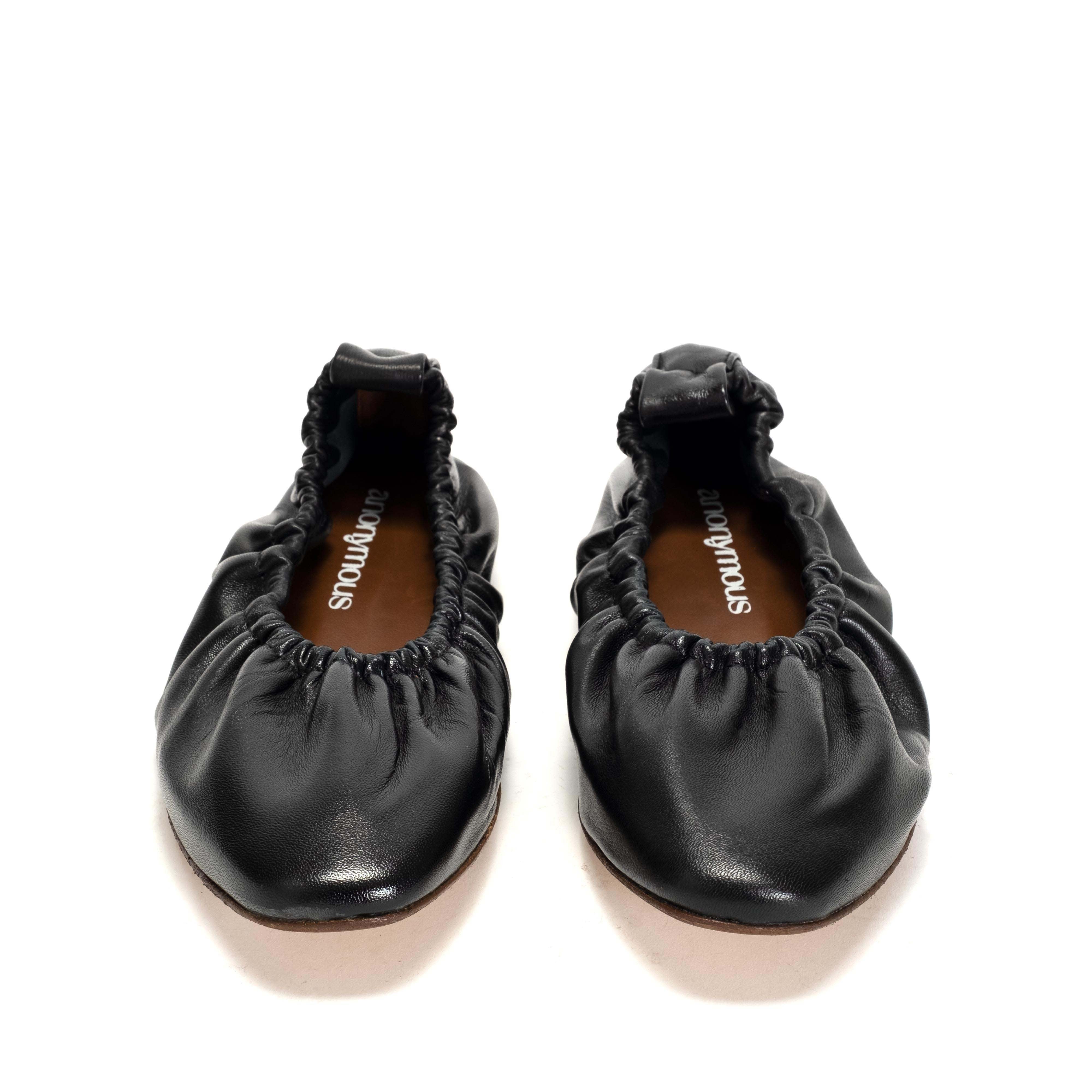 Mirelda Shiny Lamb Black