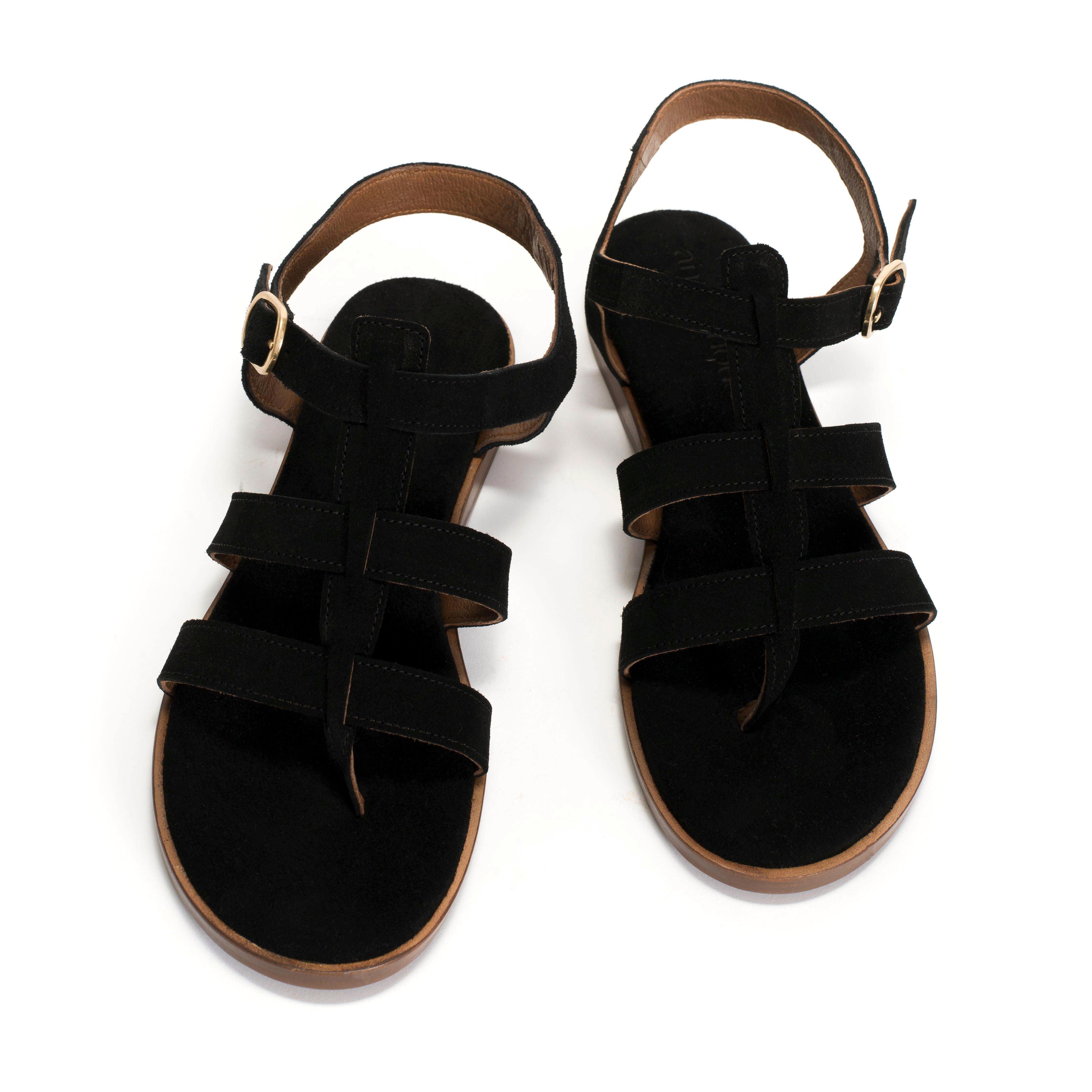 Bobbie Calf suede Black
