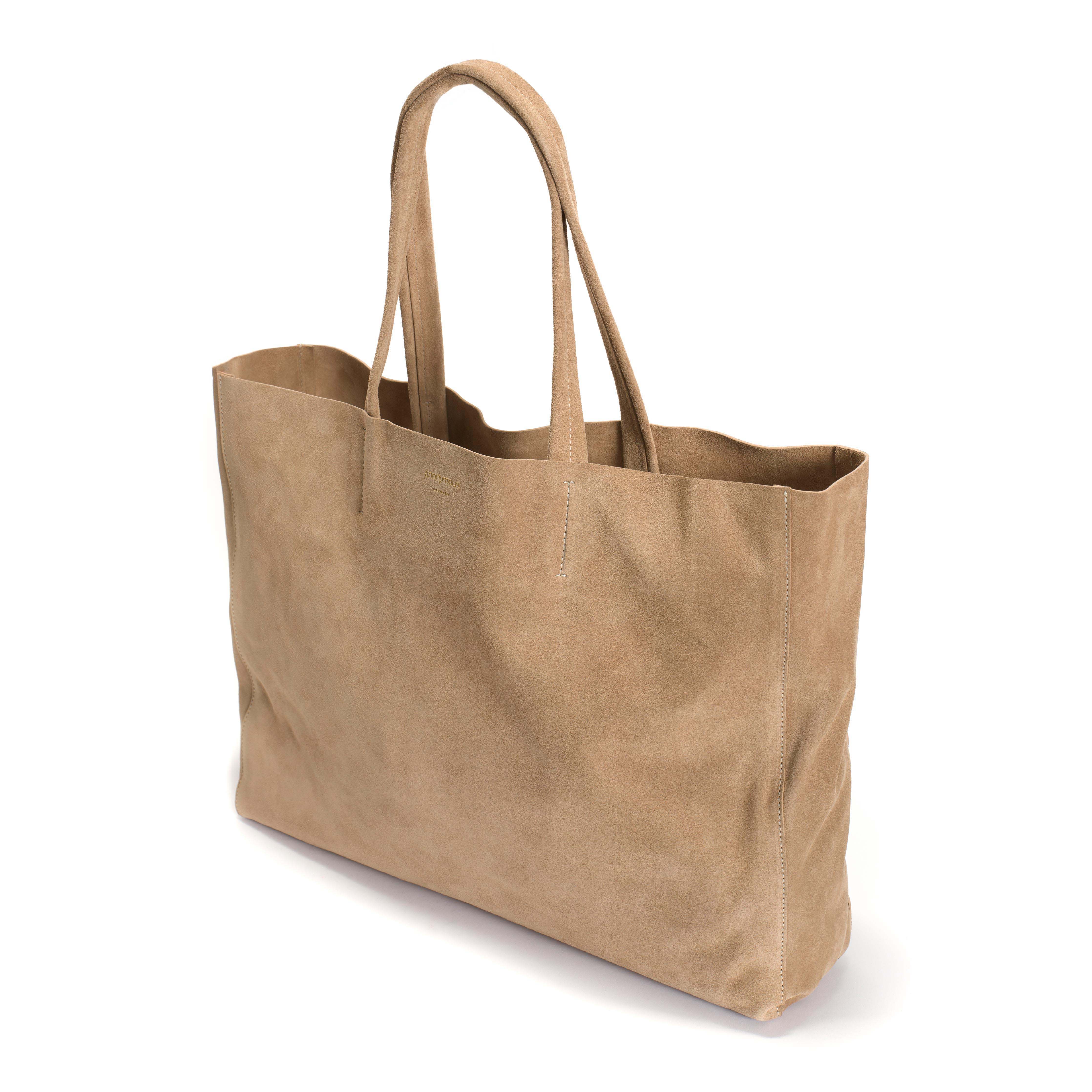 Ruba shopper Calf suede Desert sand