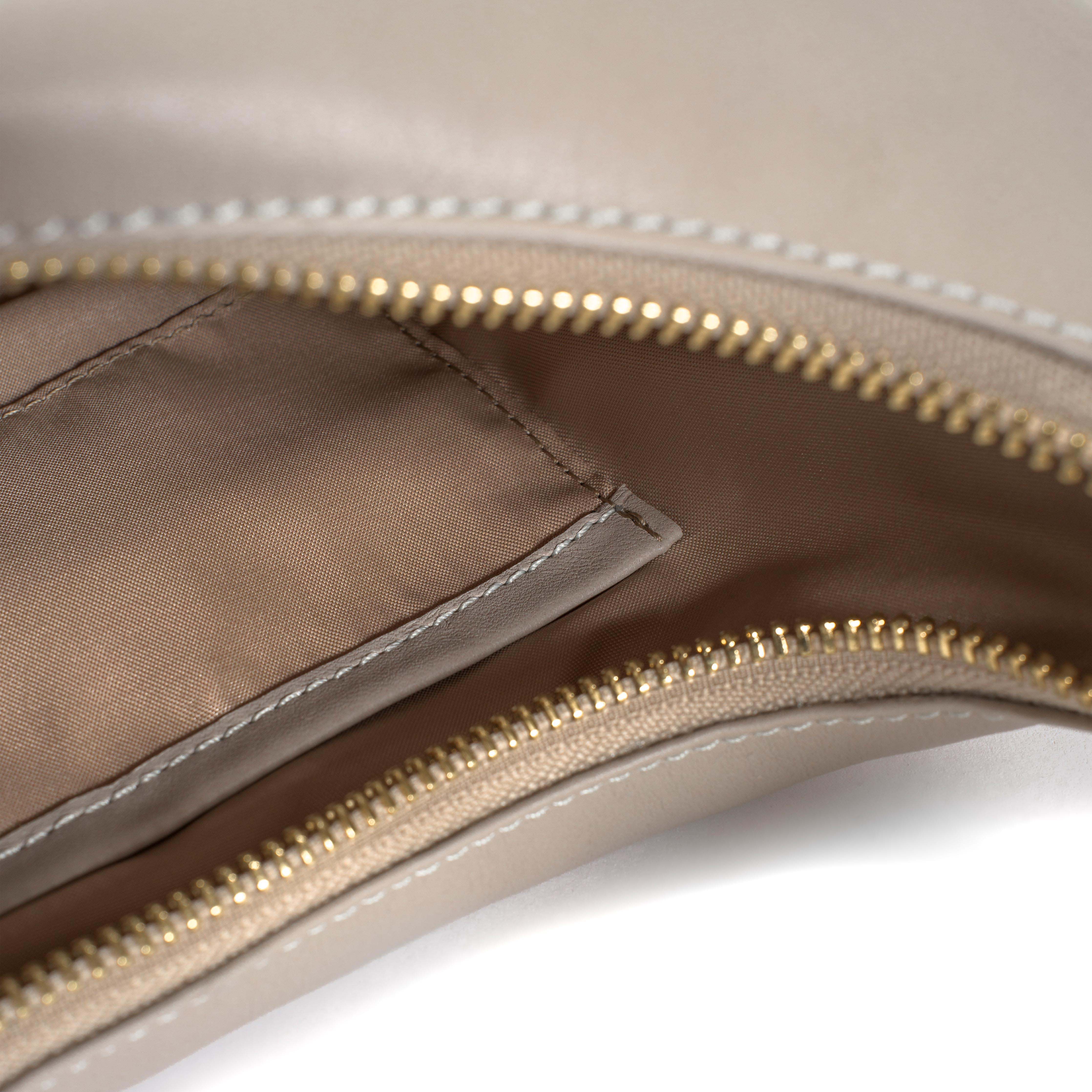 Shane petite pillow bag Soft calf Ash
