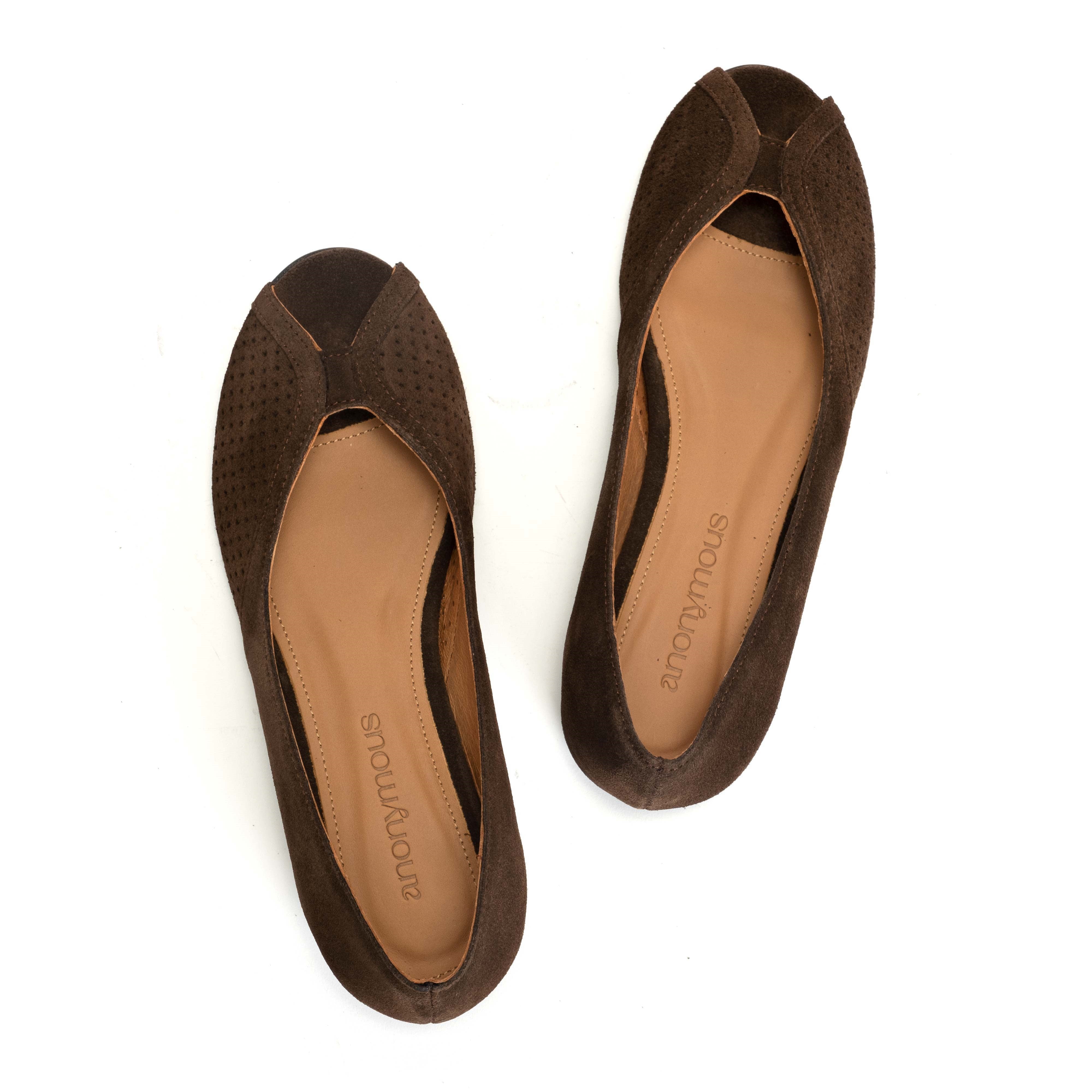 Tiffy Calf suede Coffee brown