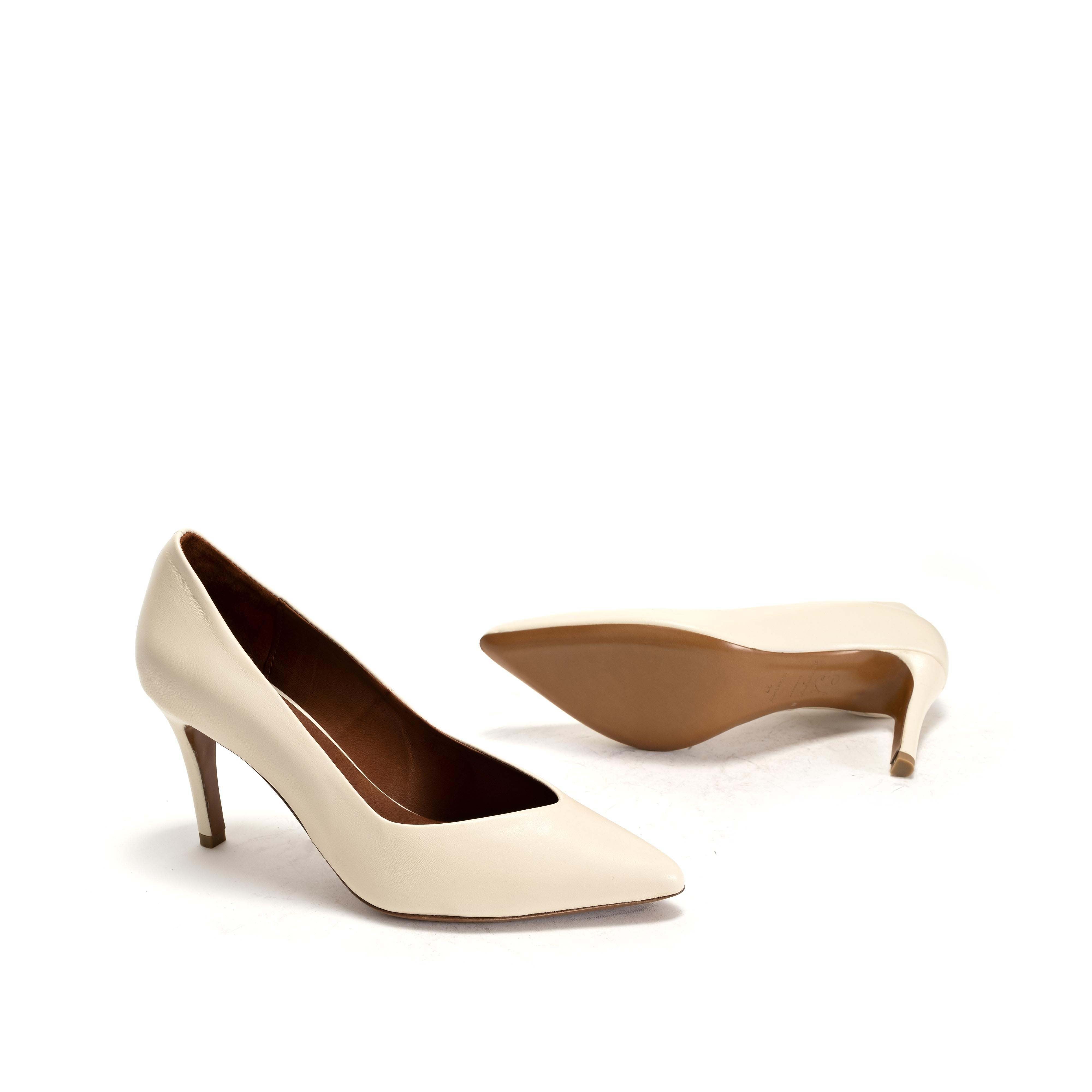 Trini 75 Shiny Lamb Milk White