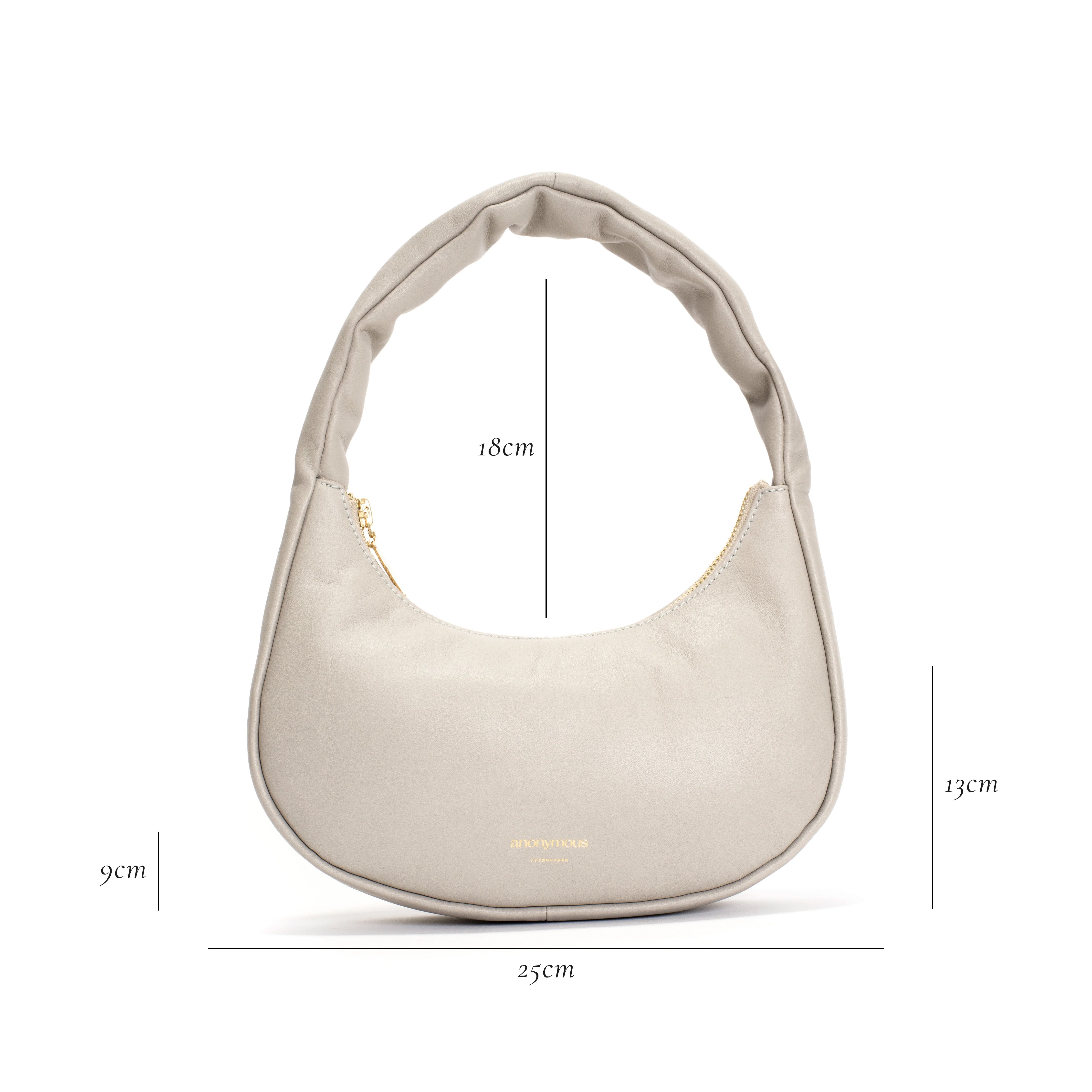 Shane petite pillow bag Soft calf Ash