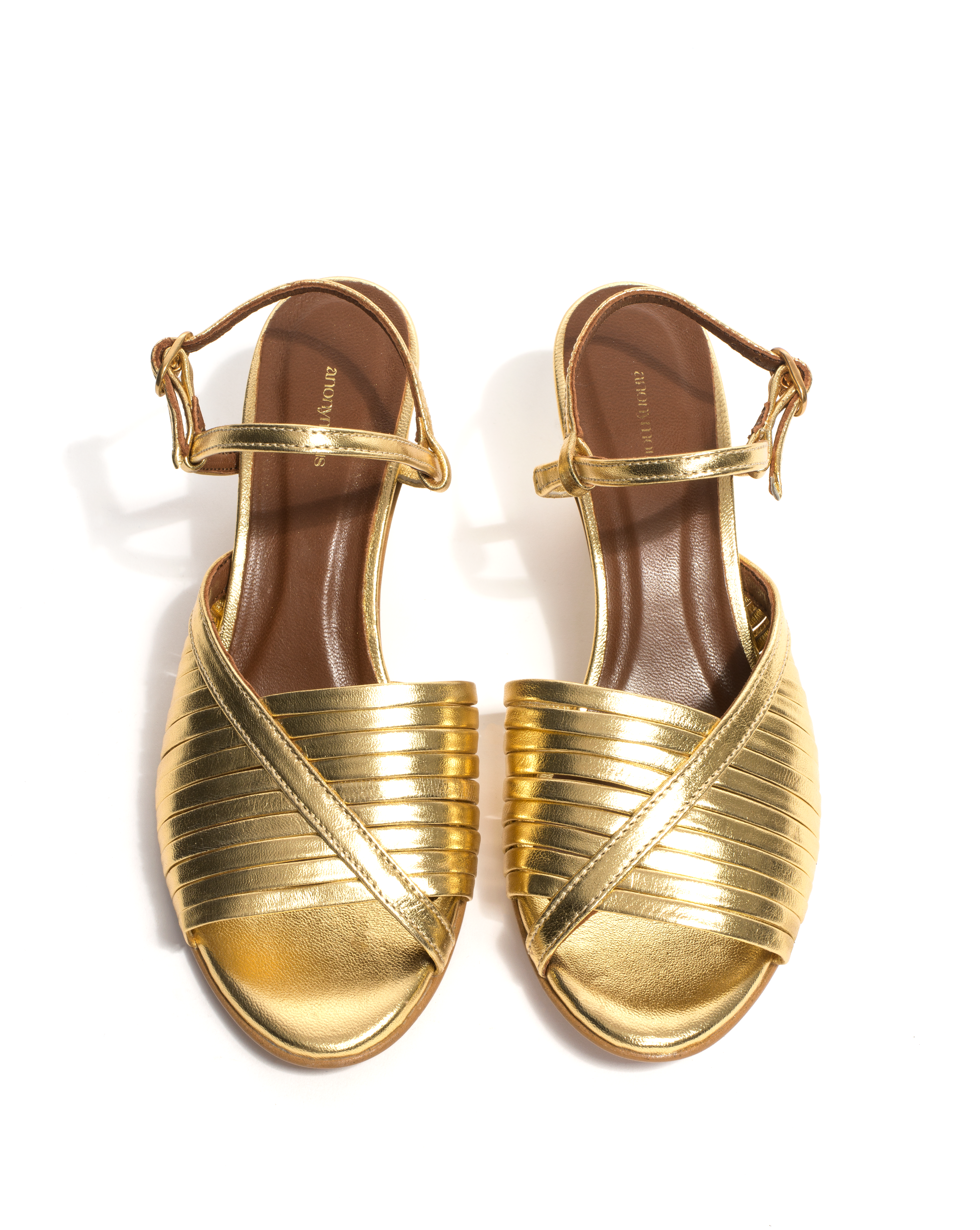Lean Metallic goat Gold