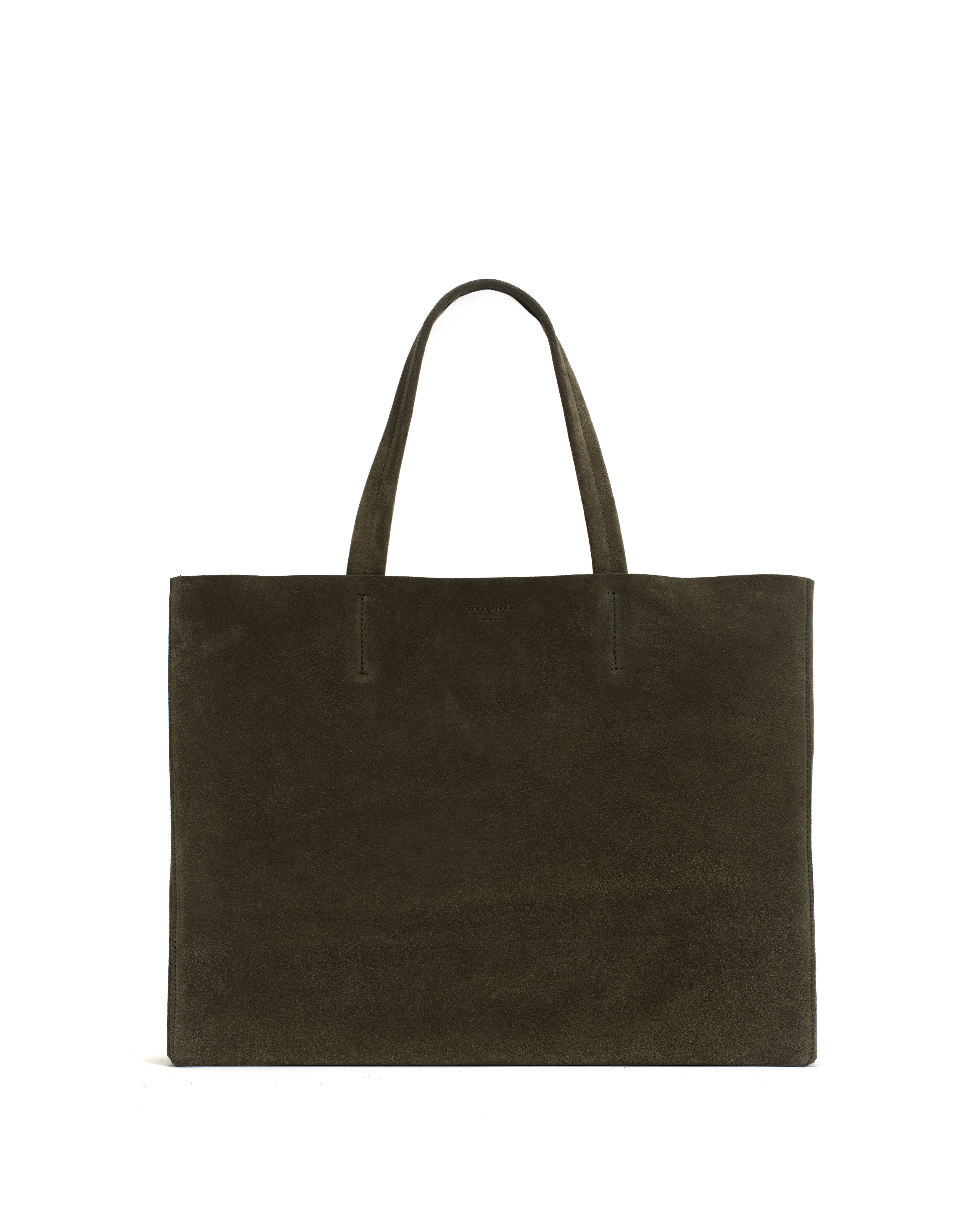 Ruba shopper Calf suede Moss green