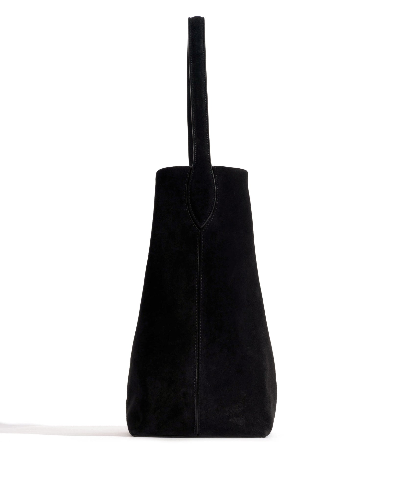 Versa slouchy everyday bag Calf suede Black - Anonymous Copenhagen Bags